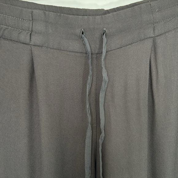 TALULA - ARITZIA jogger pants Los Feliz rayon dark grey pockets size medium - Picture 3 of 9